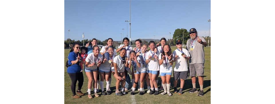Girls 16U, The Keepers, with 1st Place at Patriots Cup!
