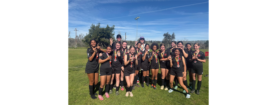 U14 All Star Girls Win 3rd place at Section!