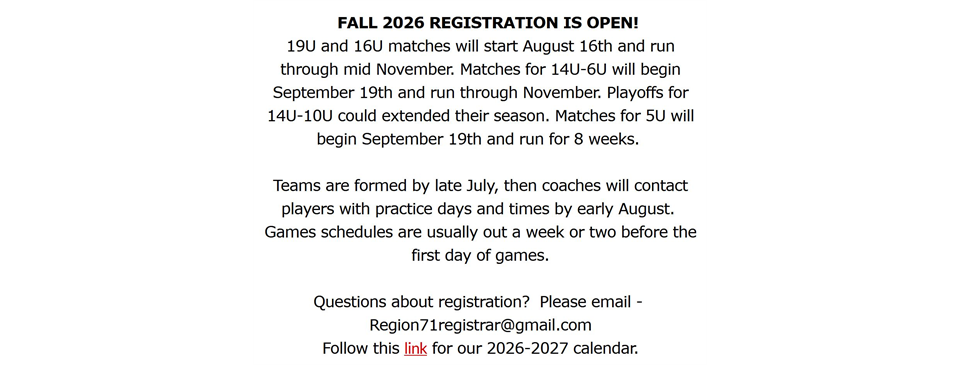 Fall Session 2026