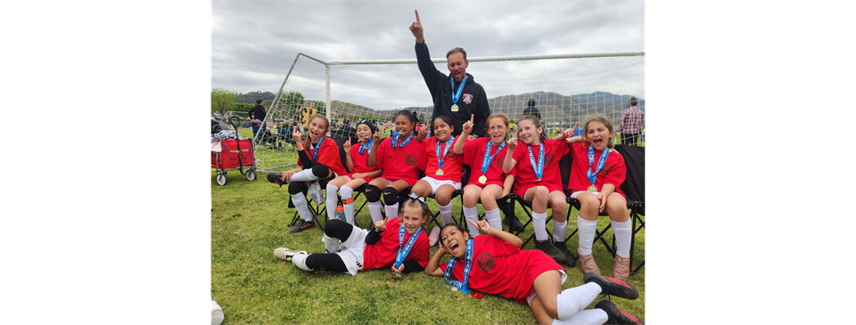 Girls 10U - Shots in the Dark, win First Place at Mission Classic Tournament!